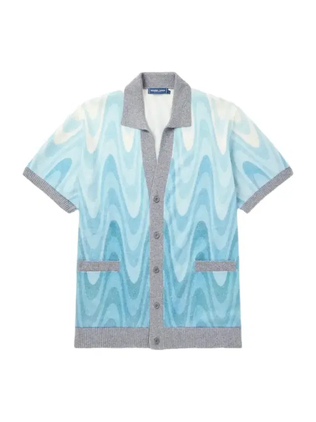 Romero Printed Brushed Wool and Cashmere-Blend Cardigan - Men