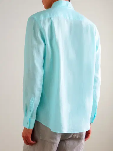 Vilebrequin Caroubis Linen Shirt - Men | Thumbnail 4