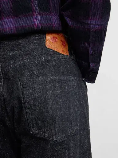 FULLCOUNT 0105BK Straight-Leg Selvedge Jeans - Men | Thumbnail 5
