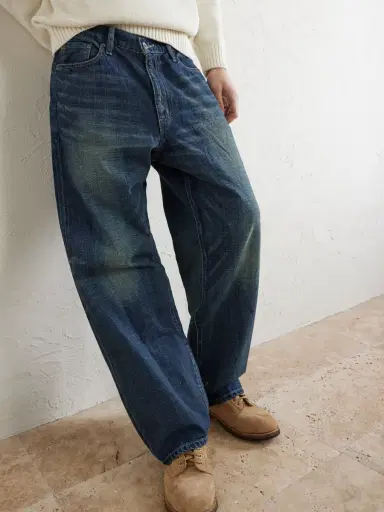 Neighborhood Washed Wide-Leg Jeans - Men | Thumbnail 6