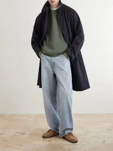 Neighborhood Cotton Pigment Dyed Sweatshirt - Men | Thumbnail 2 Neighborhood Cotton Pigment Dyed Sweatshirt - Men | Thumbnail 2