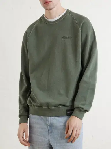 Neighborhood Cotton Pigment Dyed Sweatshirt - Men | Thumbnail 3 Neighborhood Cotton Pigment Dyed Sweatshirt - Men | Thumbnail 3