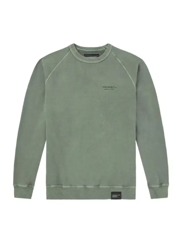 Cotton Pigment Dyed Sweatshirt - Men