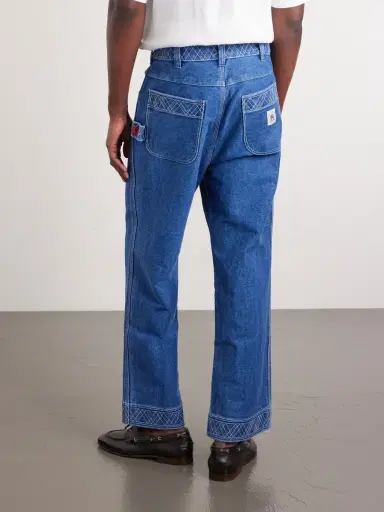 BODE Knolly Brook Straight-Leg Embroidered Jeans - Men | Thumbnail 4 BODE Knolly Brook Straight-Leg Embroidered Jeans - Men | Thumbnail 4