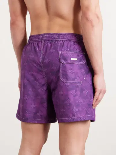 Massimo Alba Kite Straight-Leg Mid-Length Printed Swim Shorts - Men | Thumbnail 3 Massimo Alba Kite Straight-Leg Mid-Length Printed Swim Shorts - Men | Thumbnail 3