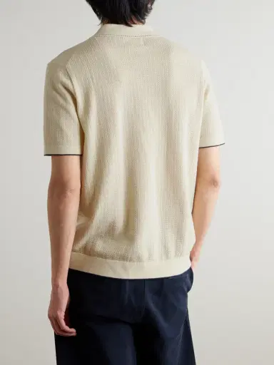 NN07 Nalo 60039 Open-Knit Cotton Shirt - Men | Thumbnail 3 NN07 Nalo 60039 Open-Knit Cotton Shirt - Men | Thumbnail 3