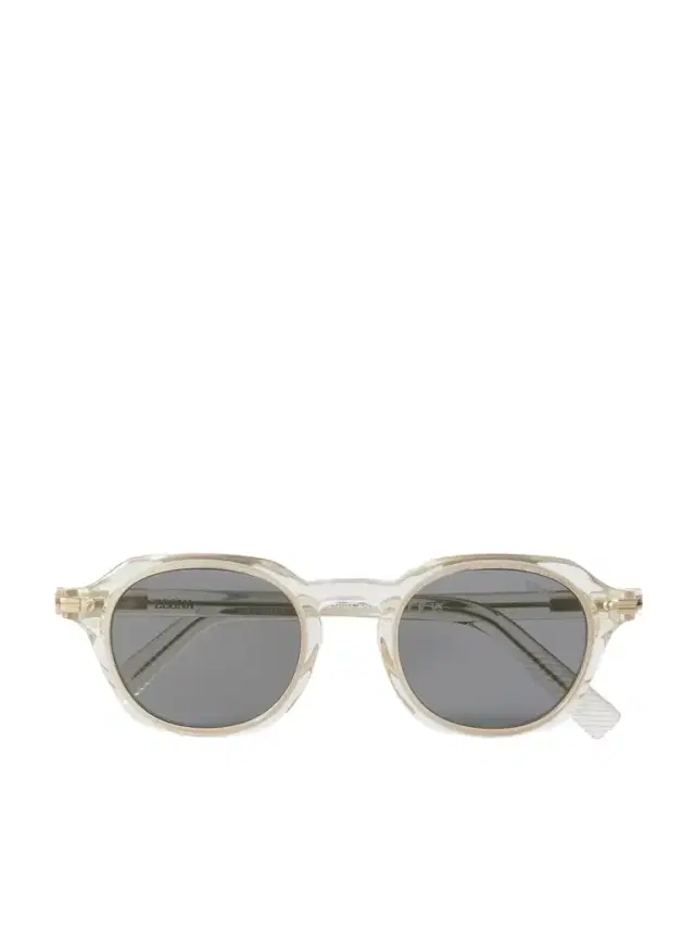 Zegna Round-Frame Acetate Sunglasses - Men