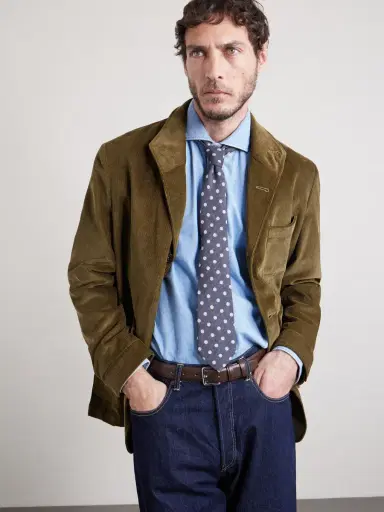 Favourbrook Monmouth 8cm Floral-Print Cotton and Wool-Blend Tie - Men | Thumbnail 2