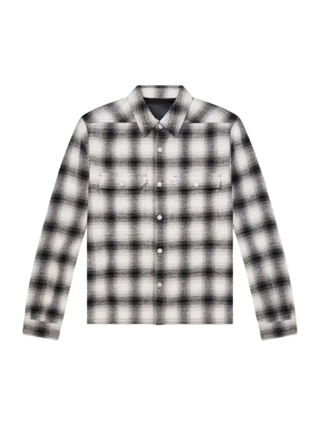 DRKSHDW by Rick Owens Level Cropped Checked Cotton Shirt - Men