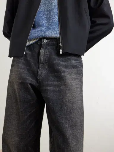 Neighborhood Washed Wide-Leg Jeans - Men | Thumbnail 6 Neighborhood Washed Wide-Leg Jeans - Men | Thumbnail 6