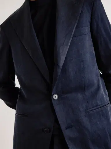 Saman Amel Slim-Fit Silk and Linen-Blend Suit Jacket - Men | Thumbnail 5 Saman Amel Slim-Fit Silk and Linen-Blend Suit Jacket - Men | Thumbnail 5