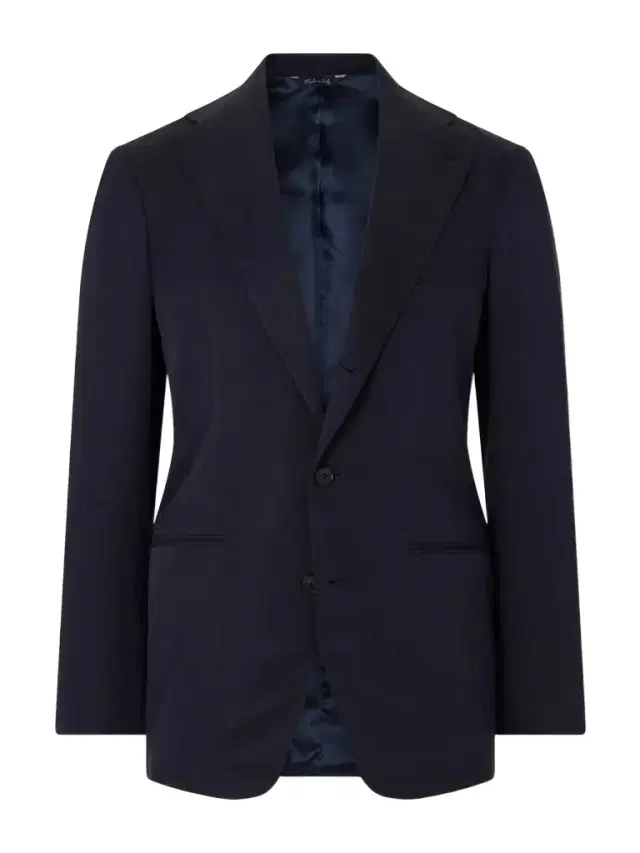Slim-Fit Silk and Linen-Blend Suit Jacket - Men