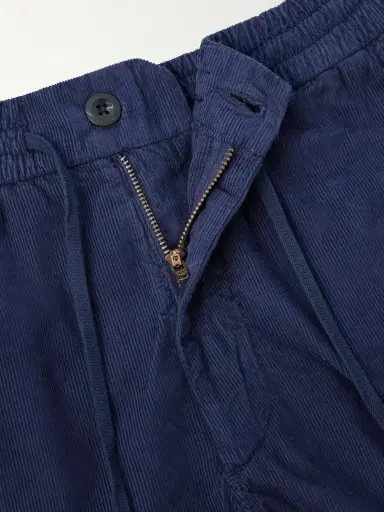 Slowear Straight-Leg Cotton-Corduroy Drawstring Shorts - Men | Thumbnail 6