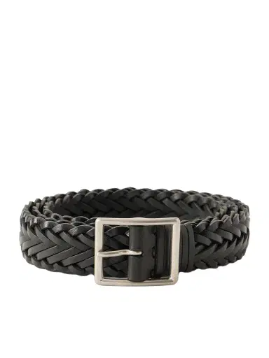 Nili Lotan 3cm Nic Woven Leather Belt - Men | Thumbnail 1
