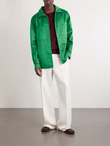 Valentino Garavani Virgin Wool Polo Shirt - Men | Thumbnail 2 Valentino Garavani Virgin Wool Polo Shirt - Men | Thumbnail 2