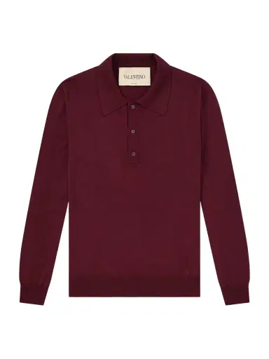 Valentino Garavani Virgin Wool Polo Shirt - Men | Thumbnail 1 Valentino Garavani Virgin Wool Polo Shirt - Men | Thumbnail 1