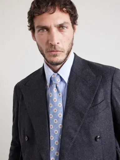 Favourbrook Selworthy 8cm Cotton and Silk-Blend Jacquard Tie - Men | Thumbnail 3 Favourbrook Selworthy 8cm Cotton and Silk-Blend Jacquard Tie - Men | Thumbnail 3