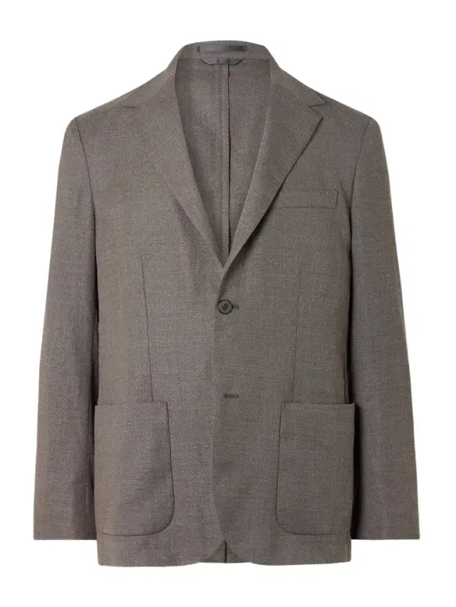 Sunspel Textured Wool-Blend Suit Jacket - Men