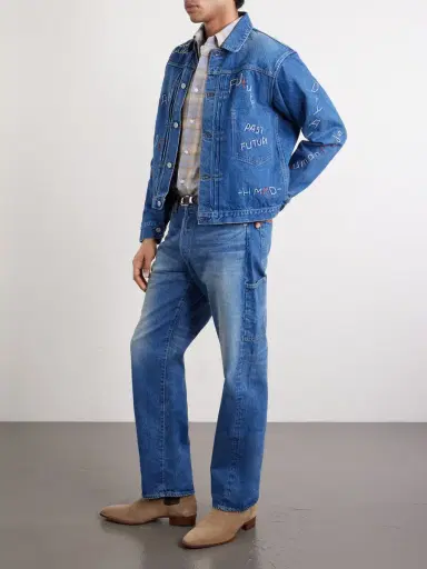 Human Made Embroidered Denim Jacket - Men | Thumbnail 2 Human Made Embroidered Denim Jacket - Men | Thumbnail 2