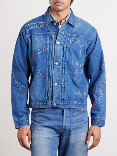 Human Made Embroidered Denim Jacket - Men | Thumbnail 3 Human Made Embroidered Denim Jacket - Men | Thumbnail 3