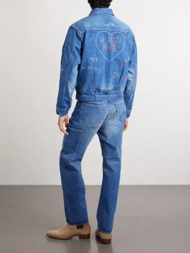 Human Made Embroidered Denim Jacket - Men | Thumbnail 4 Human Made Embroidered Denim Jacket - Men | Thumbnail 4