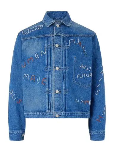Human Made Embroidered Denim Jacket - Men | Thumbnail 1 Human Made Embroidered Denim Jacket - Men | Thumbnail 1