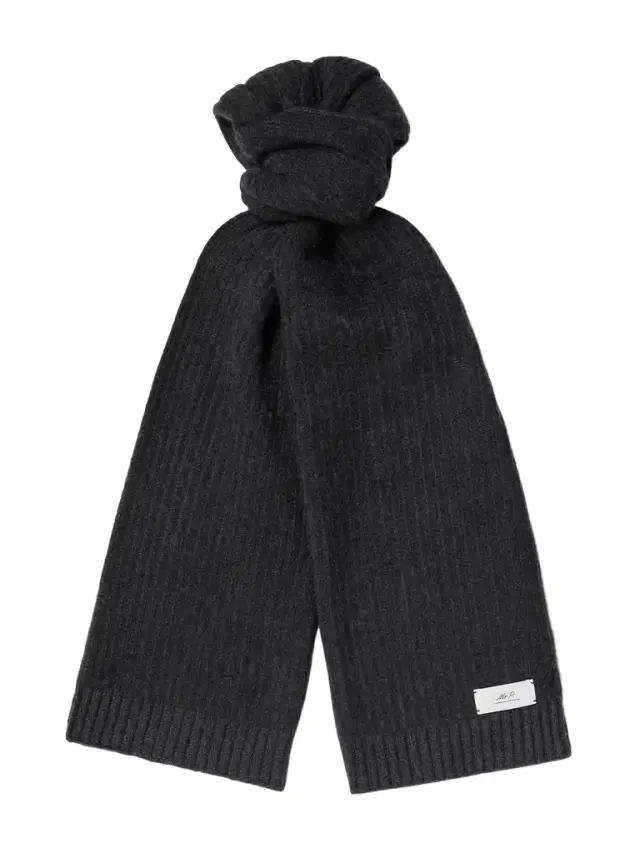 MR P. Ribbed Cashmere Scarf - Men