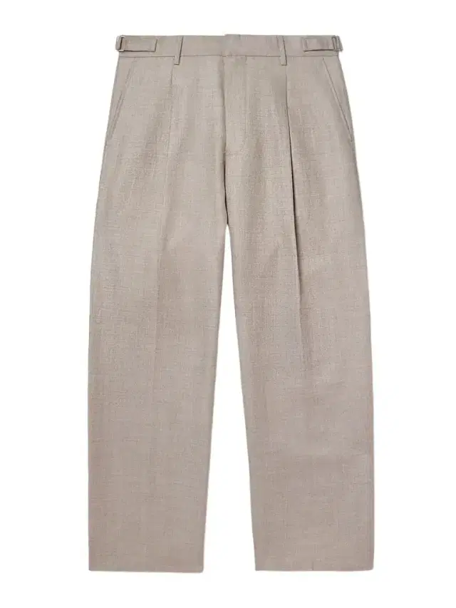 Kay 10027 Straight-Leg Pleated Linen and Wool-Blend Suit Trousers - Men
