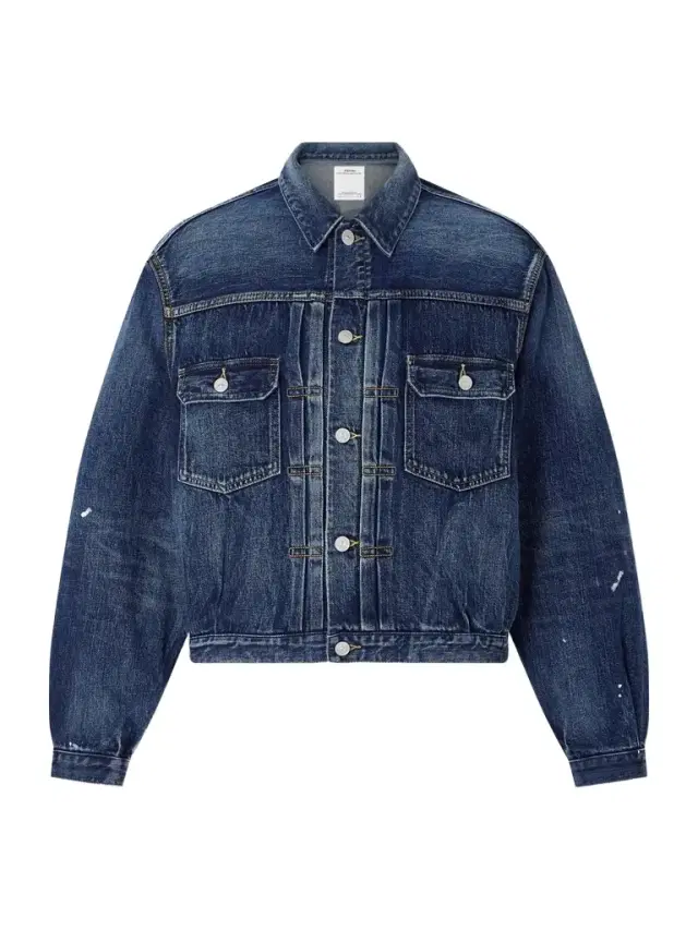 Visvim Social Sculpture 101 X DMGD-1010 Cropped Distressed Selvedge Denim Jacket - Men