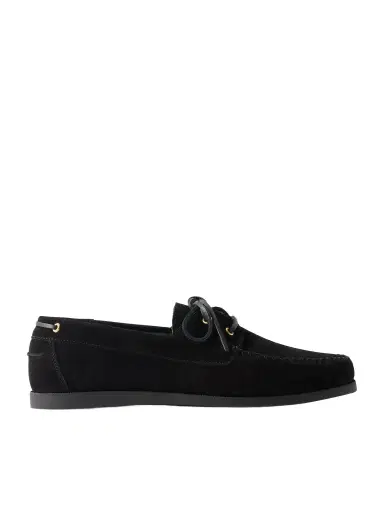 Vinny's Boatman Suede Boat Shoes - Men | Thumbnail 1 Vinny's Boatman Suede Boat Shoes - Men | Thumbnail 1