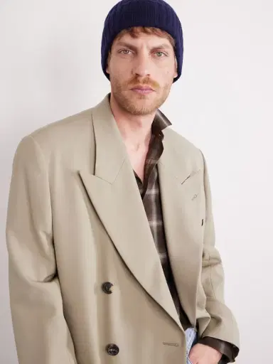 MR P. Cairn Ribbed Cashmere Beanie - Men | Thumbnail 3 MR P. Cairn Ribbed Cashmere Beanie - Men | Thumbnail 3