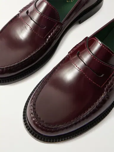 Vinny's Yardee Polished-Leather Penny Loafers - Men | Thumbnail 5 Vinny's Yardee Polished-Leather Penny Loafers - Men | Thumbnail 5