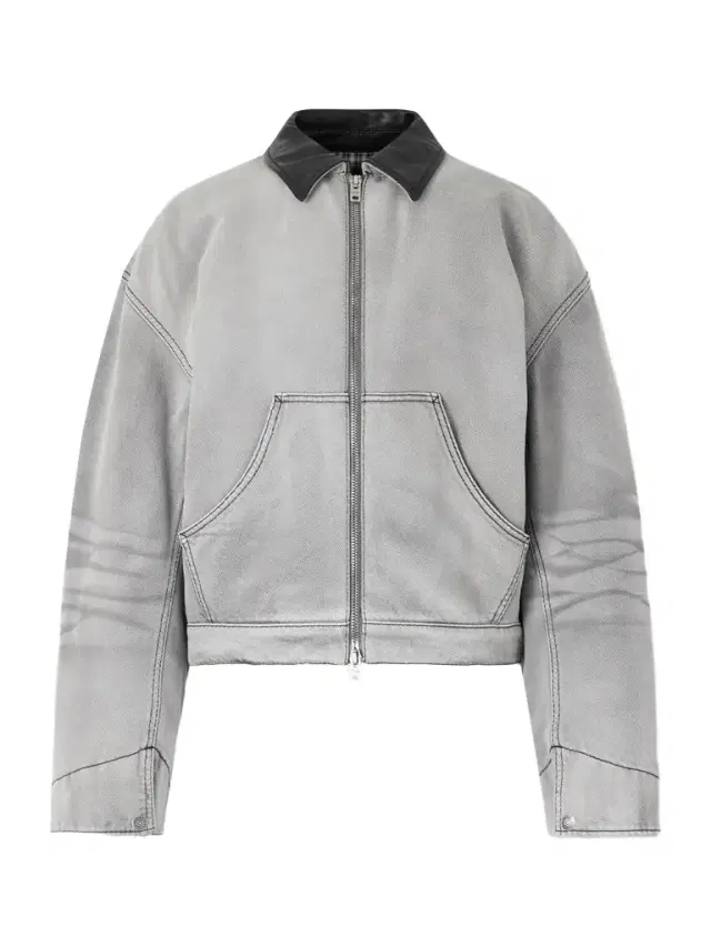 Cotton Leather-Trimmed Jacket - Men