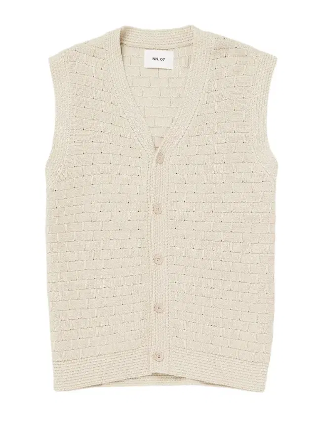 NN07 Reece 6600 Pointelle-Knit Organic Cotton Vest - Men