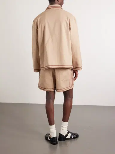 BODE Canteen Cotton-Twill Overshirt - Men | Thumbnail 4 BODE Canteen Cotton-Twill Overshirt - Men | Thumbnail 4