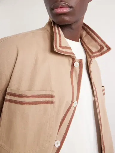 BODE Canteen Cotton-Twill Overshirt - Men | Thumbnail 5 BODE Canteen Cotton-Twill Overshirt - Men | Thumbnail 5