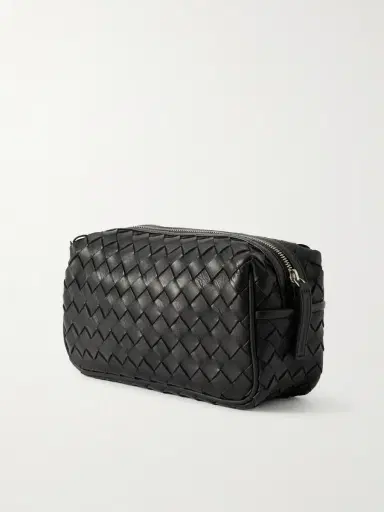 Officine Creative Armour 014 Woven Leather Wash Bag - Men | Thumbnail 2 Officine Creative Armour 014 Woven Leather Wash Bag - Men | Thumbnail 2