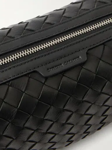 Officine Creative Armour 014 Woven Leather Wash Bag - Men | Thumbnail 3 Officine Creative Armour 014 Woven Leather Wash Bag - Men | Thumbnail 3
