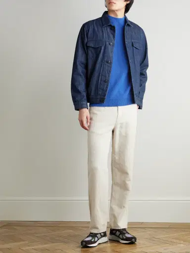 Sunspel Denim Jacket - Men | Thumbnail 2