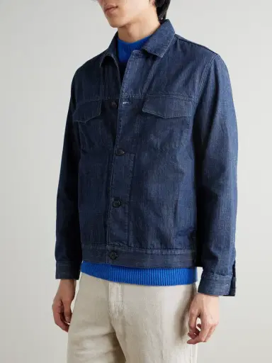 Sunspel Denim Jacket - Men | Thumbnail 3
