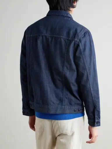 Sunspel Denim Jacket - Men | Thumbnail 4