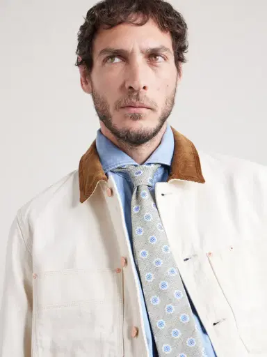 Favourbrook Selworthy 8cm Cotton and Silk-Blend Jacquard Tie - Men | Thumbnail 3 Favourbrook Selworthy 8cm Cotton and Silk-Blend Jacquard Tie - Men | Thumbnail 3