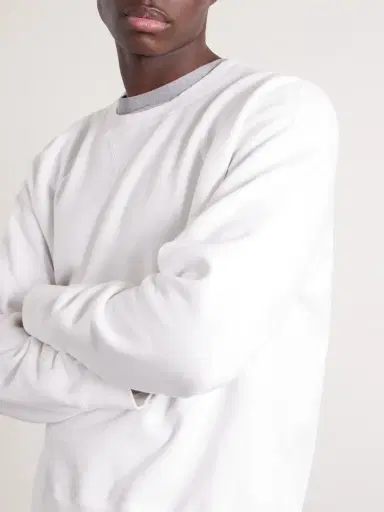 Visvim Jumbo SB Cotton-Jersey Sweatshirt - Men | Thumbnail 5