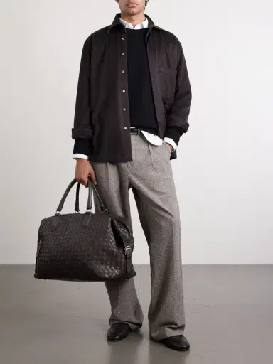 Officine Creative Armor/019 Woven Leather Weekend Bag - Men | Thumbnail 2
