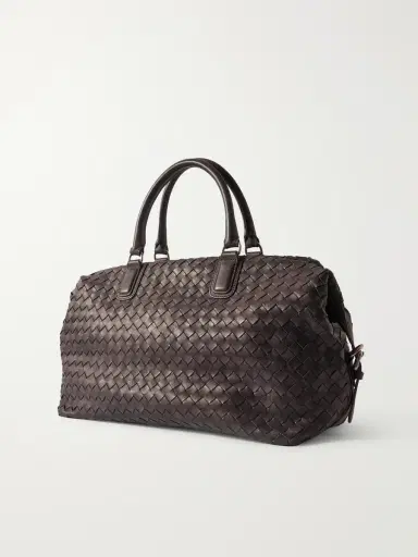 Officine Creative Armor/019 Woven Leather Weekend Bag - Men | Thumbnail 4