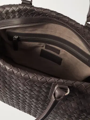 Officine Creative Armor/019 Woven Leather Weekend Bag - Men | Thumbnail 6