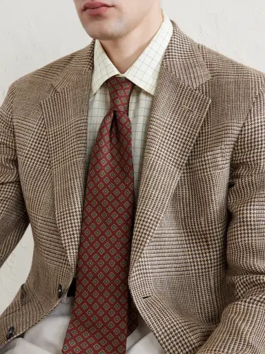 Rubinacci 9cm Printed Silk-Twill Tie - Men | Thumbnail 2