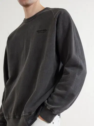 Neighborhood Cotton Pigment Dyed Sweatshirt - Men | Thumbnail 5 Neighborhood Cotton Pigment Dyed Sweatshirt - Men | Thumbnail 5