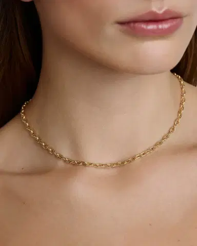 Jennifer Fisher Medium Round Link Chain | Thumbnail 1