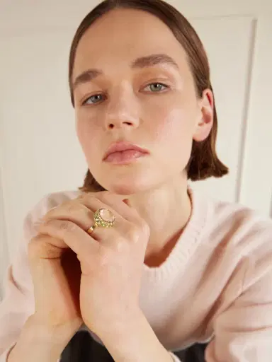 Ileana Makri One Of A Kind 18-karat Gold Multi-stone Ring | Thumbnail 2 Ileana Makri One Of A Kind 18-karat Gold Multi-stone Ring | Thumbnail 2
